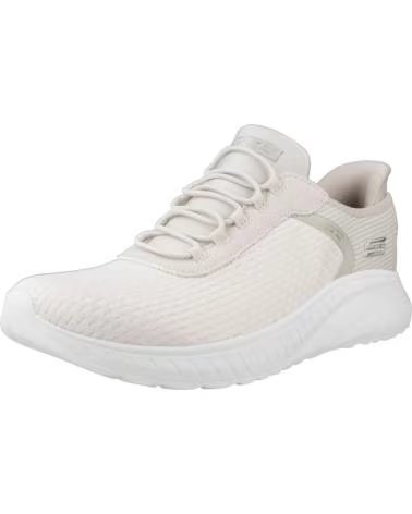 SKECHERS BOBS SQUAD CHAOS IN COL SLIP INS BEIGE PARA MUJER OFWT - 36 BLANCO