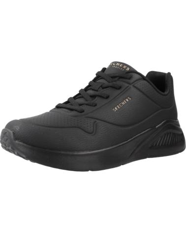 Sportschuhe für Damen SKECHERS ZAPATILLAS MUJER MODELO UNO LITE - LITE WORK COLOR NEGRO BBK BBK