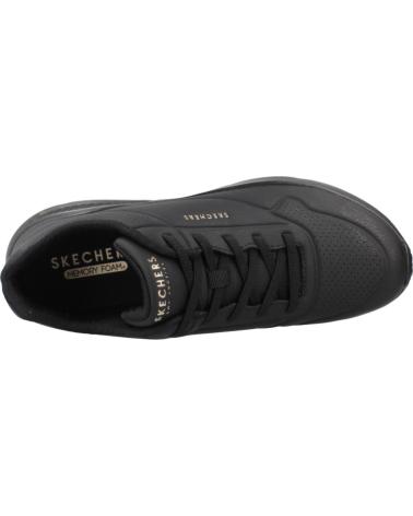 Sportschuhe für Damen SKECHERS ZAPATILLAS MUJER MODELO UNO LITE - LITE WORK COLOR NEGRO BBK BBK