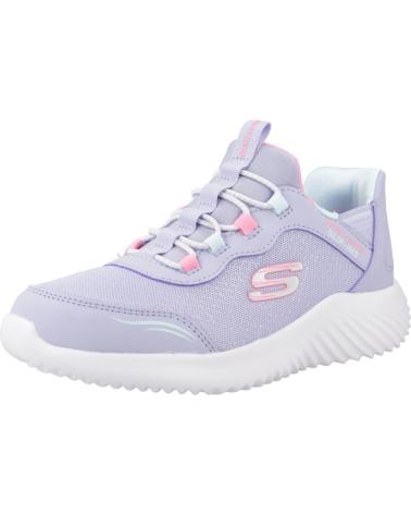 Sneaker-De-Niña-SKECHERS-ZAPATILLAS-NINA-MODELO-BOUNDER---SIMPLE-CUT-SLIP-INS-COLOR-V-LAV