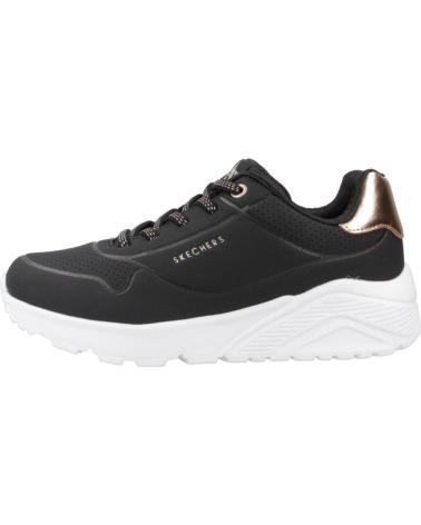 Sportivo per Bambina SKECHERS ZAPATILLAS NINA MODELO UNO LITE-METALLIC MO COLOR NEGRO BLK
