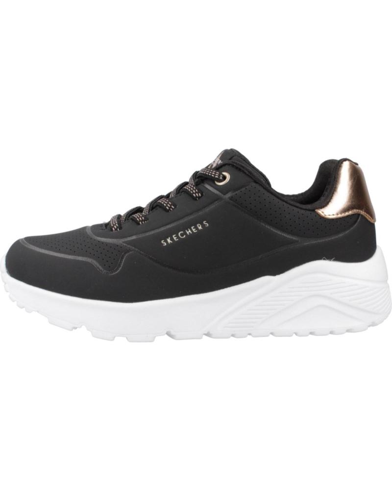 Sneaker für Mädchen SKECHERS ZAPATILLAS NINA MODELO UNO LITE-METALLIC MO COLOR NEGRO BLK