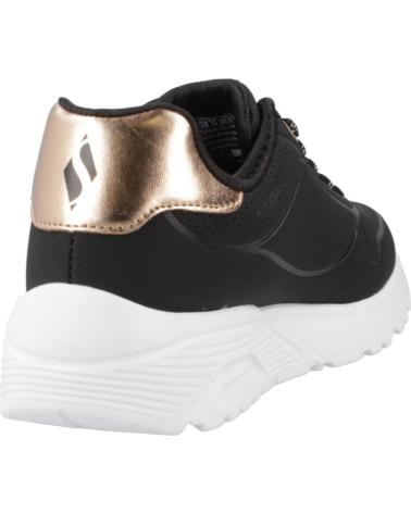 Sneaker für Mädchen SKECHERS ZAPATILLAS NINA MODELO UNO LITE-METALLIC MO COLOR NEGRO BLK