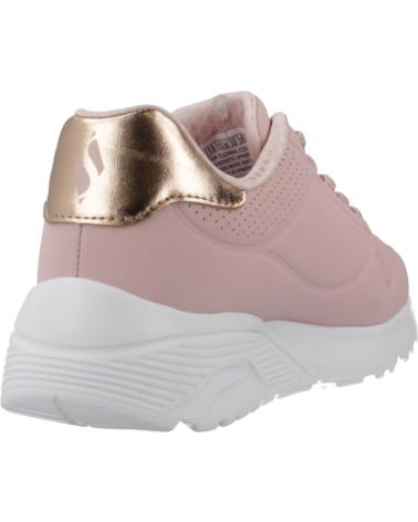 SKECHERS UNO LITE-METALLIC MO ZAPATILLAS ROSA CON DETALLES METALIZADOS MVE