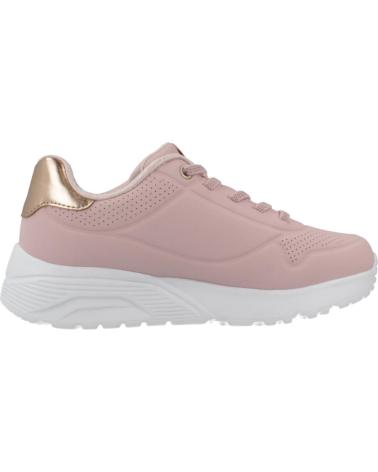 SKECHERS UNO LITE-METALLIC MO ZAPATILLAS ROSA CON DETALLES METALIZADOS MVE