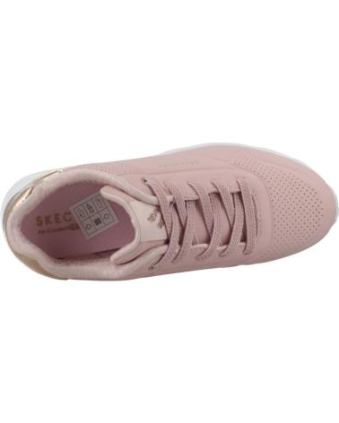 SKECHERS UNO LITE-METALLIC MO ZAPATILLAS ROSA CON DETALLES METALIZADOS MVE