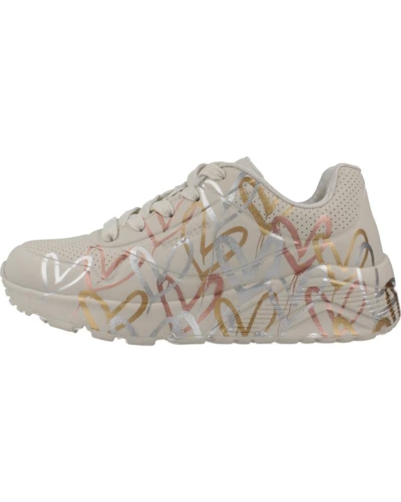 Sportivo per Bambina SKECHERS SCARPE DA GINNASTICA SKECHERS UNO LITE METALLIC DA BAMBINA NTMT