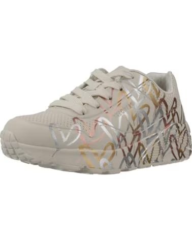 Sportivo per Bambina SKECHERS SCARPE DA GINNASTICA SKECHERS UNO LITE METALLIC DA BAMBINA NTMT