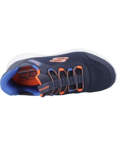 Sneaker für Junge SKECHERS ZAPATILLAS NINO MODELO 403822L SLIP-INS COLOR AZUL NVBL