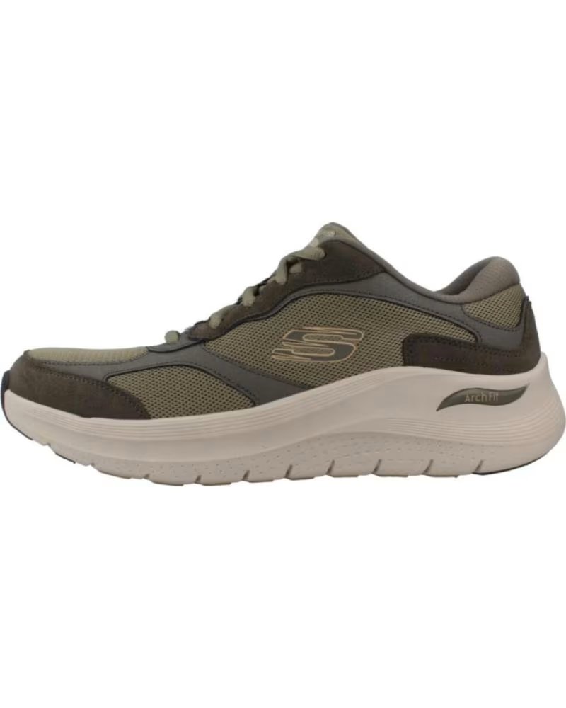 SKECHERS ZAPATILLAS ARCH FIT 2 0 VERDE OLIVA 232702-OLV CASUAL HOMBRE NAN