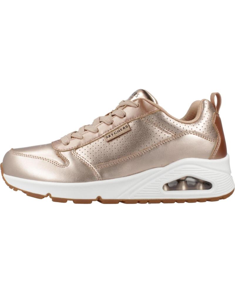 Sneaker für Damen SKECHERS ZAPATILLAS MUJER MODELO UNO - METALLIXS COLOR ROSA RSGD