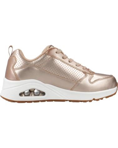 Sneaker für Damen SKECHERS ZAPATILLAS MUJER MODELO UNO - METALLIXS COLOR ROSA RSGD