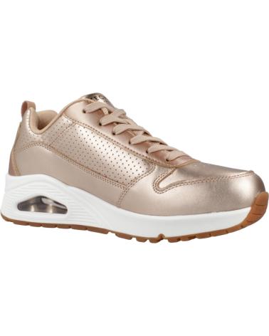 Sneaker für Damen SKECHERS ZAPATILLAS MUJER MODELO UNO - METALLIXS COLOR ROSA RSGD