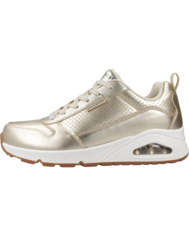 Sneaker für Damen SKECHERS ZAPATILLAS MUJER MODELO UNO - METALLIXS COLOR ORO CHMP
