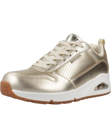 Sneaker für Damen SKECHERS ZAPATILLAS MUJER MODELO UNO - METALLIXS COLOR ORO CHMP
