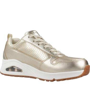 Sneaker für Damen SKECHERS ZAPATILLAS MUJER MODELO UNO - METALLIXS COLOR ORO CHMP
