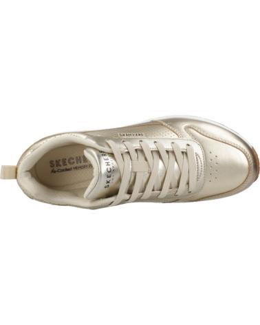 Sneaker für Damen SKECHERS ZAPATILLAS MUJER MODELO UNO - METALLIXS COLOR ORO CHMP
