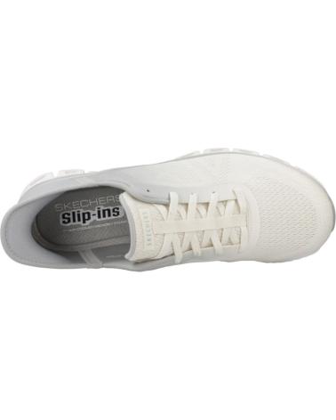 SKECHERS ZAPATILLAS MUJER MODELO GLIDE-STEP - EXCITE COLOR BLANCO GRY