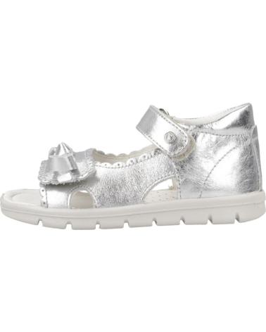 FALCOTTO SANDALIAS NINA MODELO ANAFI COLOR PLATA ARGNTNCHL
