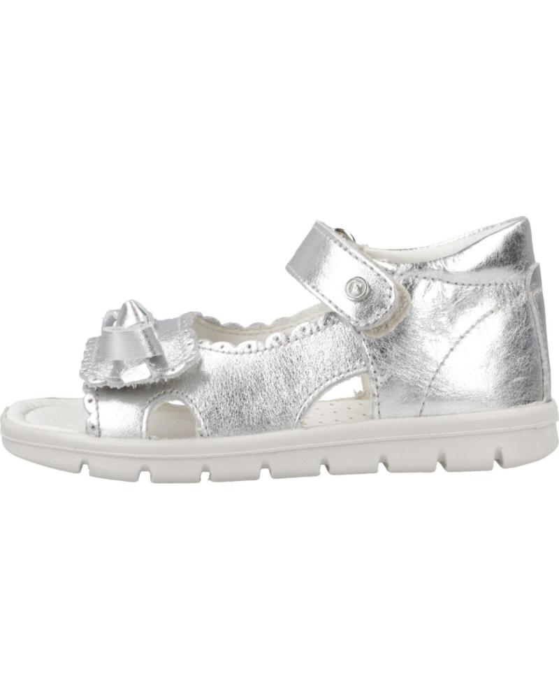 FALCOTTO SANDALIAS NINA MODELO ANAFI COLOR PLATA ARGNTNCHL