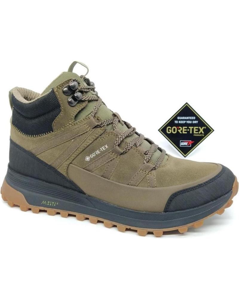 Stivaletti per Uomo CLARKS BOTA GORE-TEX ATL TREK RISE GTX DARK OLIVE VERDE