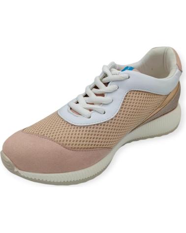 Sportif pour Femme DON ALGODON ZAPATILLA BLANCA Y NUDE 1302267 VARIOS COLORES