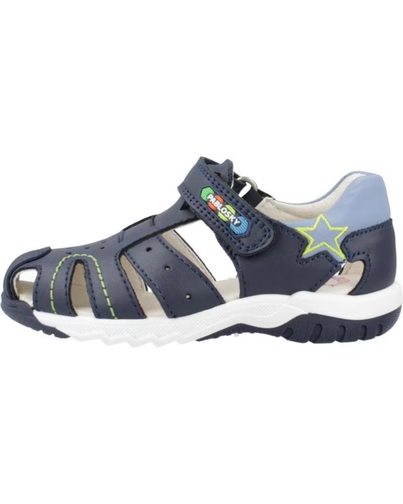 PABLOSKY Sandalias Jauja en azul para bebe EMOJI SEGOE UI EMOJI SEGOE UI SYMBOL