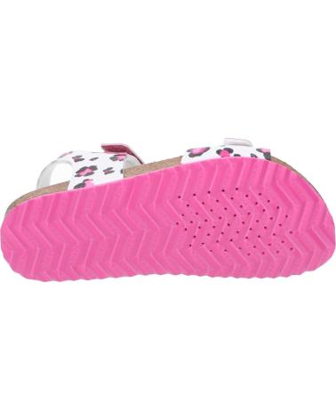 Sandalen für Mädchen GEOX J258MD 00402 J ADRIEL C0563 WHITE-FUCHSIA