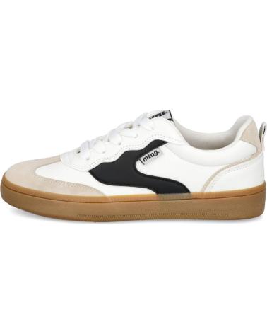 Sportif pour Femme MTNG 60825-C57300 ROY ZAPATILLAS CASUAL DE MUJER BLANCO-NEGRO