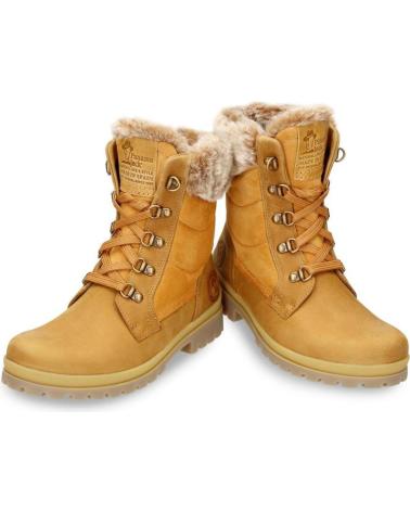 Bottes pour Femme PANAMA JACK TUSCANI B33 OCRE AMARILLO
