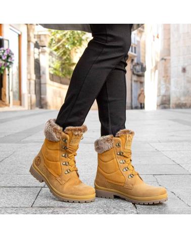 Bottes pour Femme PANAMA JACK TUSCANI B33 OCRE AMARILLO