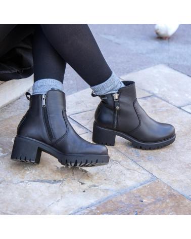 Bottines pour Femme PANAMA JACK PAULINE B5 PIEL NEGRO