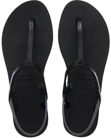 Tongs pour Femme HAVAIANAS MUJER SANDALIAS YOU PARATY RJ 4148985 0090 NEGRO