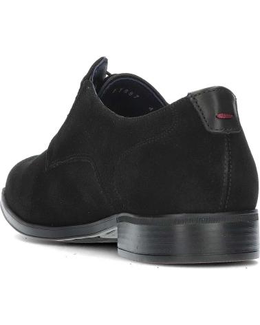 Man shoes FLUCHOS ZAPATOS PARA HOMBRE F1887 ASGARD AFELPADO NEGRO