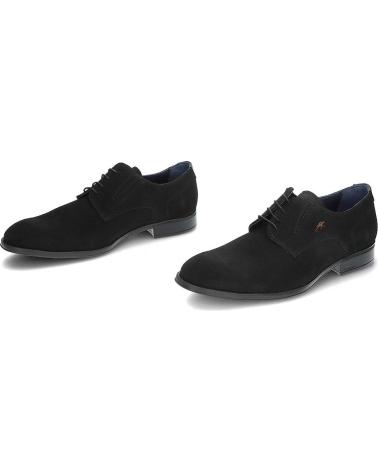 Man shoes FLUCHOS ZAPATOS PARA HOMBRE F1887 ASGARD AFELPADO NEGRO
