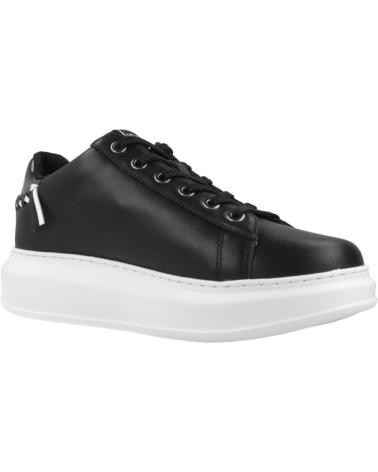 KARL LAGERFELD ZAPATILLAS KAPRI WHIPSTITCH LO LACE NEGRAS 000 BLACK