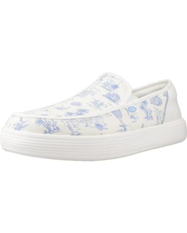 Man Trainers HEY DUDE ZAPATILLAS HOMBRE MODELO SUNAPEE COLOR BLANCO WITHBLUE