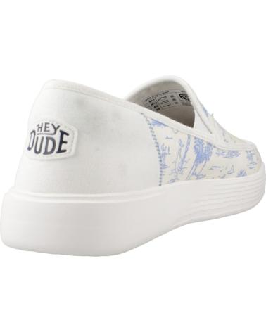 Man Trainers HEY DUDE ZAPATILLAS HOMBRE MODELO SUNAPEE COLOR BLANCO WITHBLUE