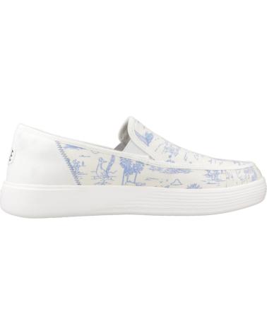 Man Trainers HEY DUDE ZAPATILLAS HOMBRE MODELO SUNAPEE COLOR BLANCO WITHBLUE
