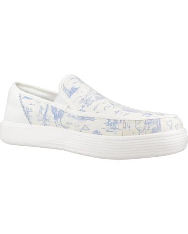 Man Trainers HEY DUDE ZAPATILLAS HOMBRE MODELO SUNAPEE COLOR BLANCO WITHBLUE