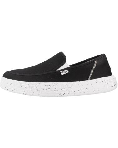 Deportivas de Hombre HEY DUDE ZAPATILLAS HOMBRE MODELO SUNAPPE COLOR NEGRO BLACK