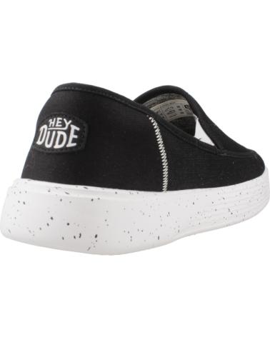 Deportivas de Hombre HEY DUDE ZAPATILLAS HOMBRE MODELO SUNAPPE COLOR NEGRO BLACK