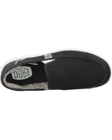 Deportivas de Hombre HEY DUDE ZAPATILLAS HOMBRE MODELO SUNAPPE COLOR NEGRO BLACK