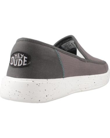 Deportivas de Hombre HEY DUDE ZAPATILLAS HOMBRE MODELO SUNAPPE COLOR GRIS GREY