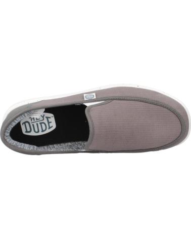 Deportivas de Hombre HEY DUDE ZAPATILLAS HOMBRE MODELO SUNAPPE COLOR GRIS GREY
