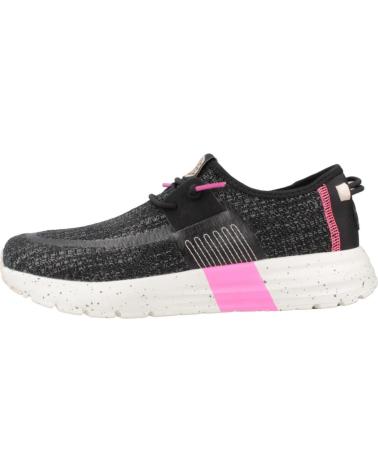 Sportivo per Donna HEY DUDE ZAPATILLAS MUJER MODELO SIROCCO COLOR NEGRO BLACK