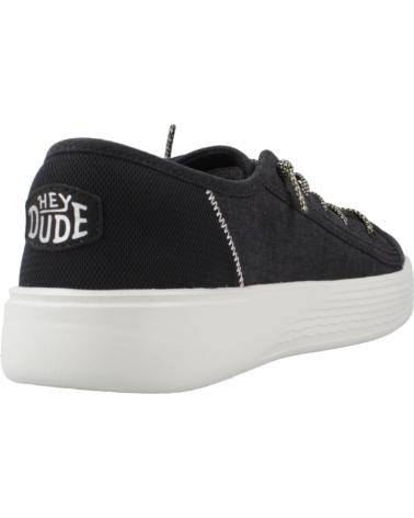Sportivo per Donna HEY DUDE ZAPATILLAS MUJER MODELO CODY COLOR NEGRO BLACK