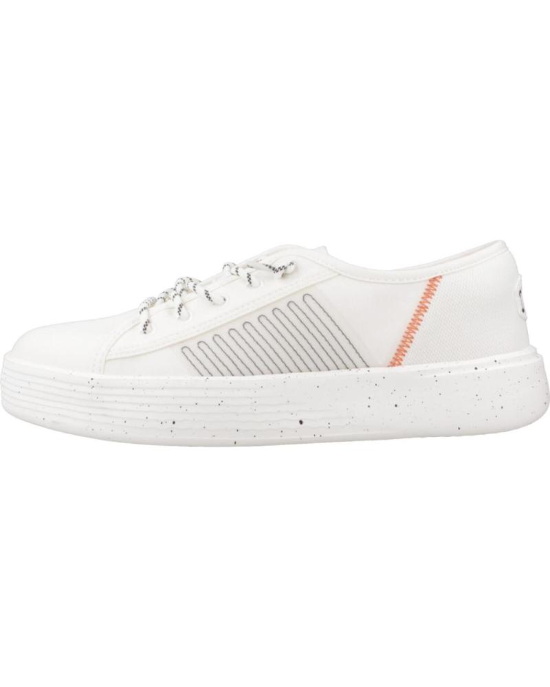 Sportivo per Donna HEY DUDE ZAPATILLAS MUJER MODELO CODY COLOR BLANCO WHITE