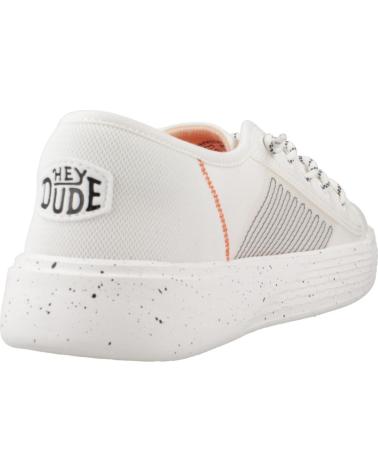 Sportivo per Donna HEY DUDE ZAPATILLAS MUJER MODELO CODY COLOR BLANCO WHITE
