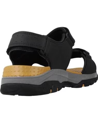 SKECHERS Sandalias 204106-Blk en negro para hombre NEGRO